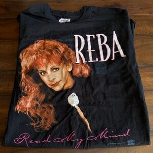 Vintage Reba McEntire “Read My Mind” Concert T-Shirt | Hanes Large